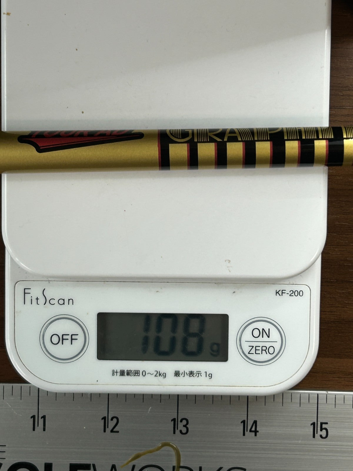 Graphite Design TOUR AD CQ 5 S driver Shaft 43.5 in Callaway adapter *309023
