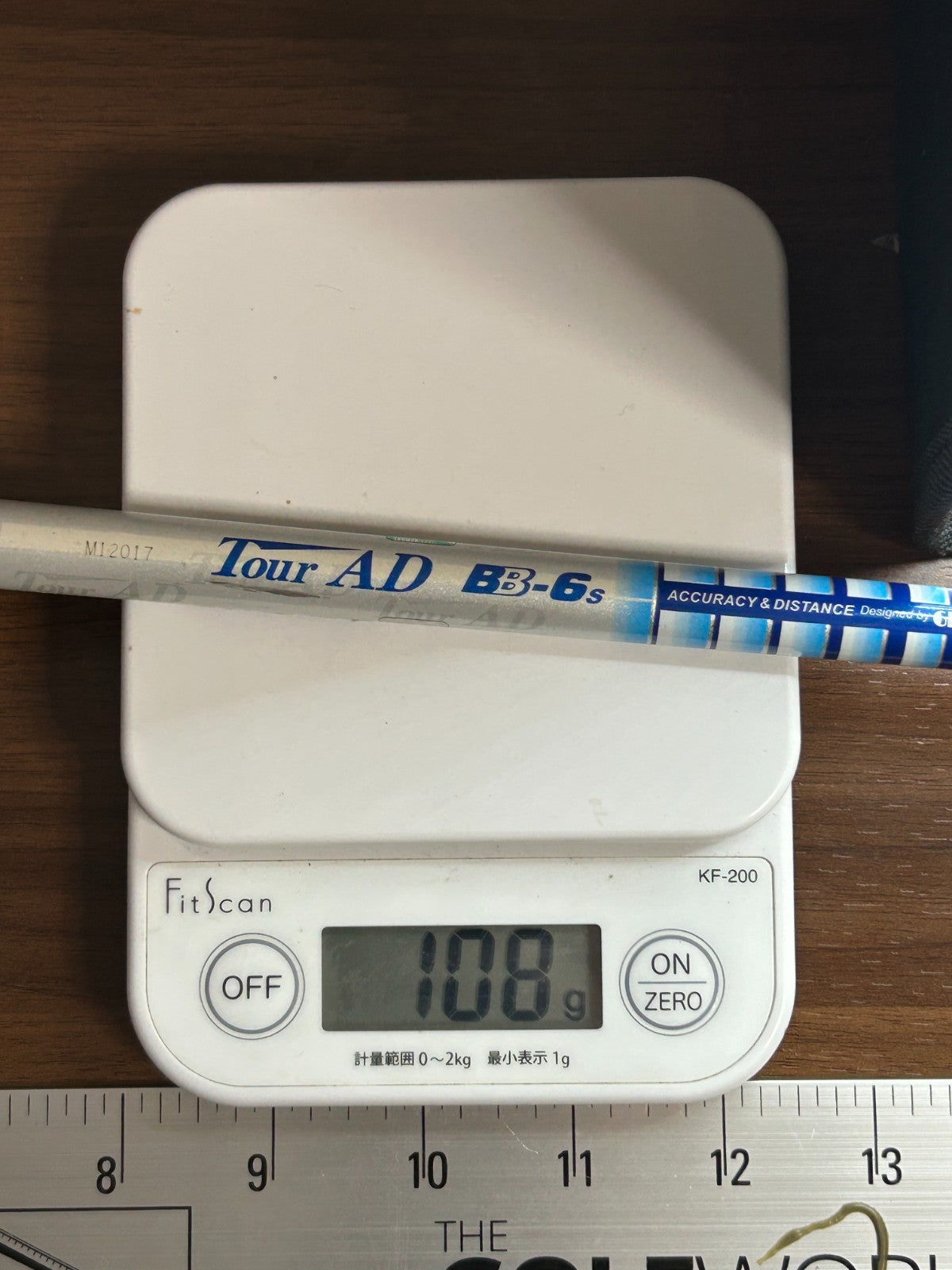 Graphite Design TOUR AD BB-6 Stiff Fairway Wood Shaft Titleist adapter *260223