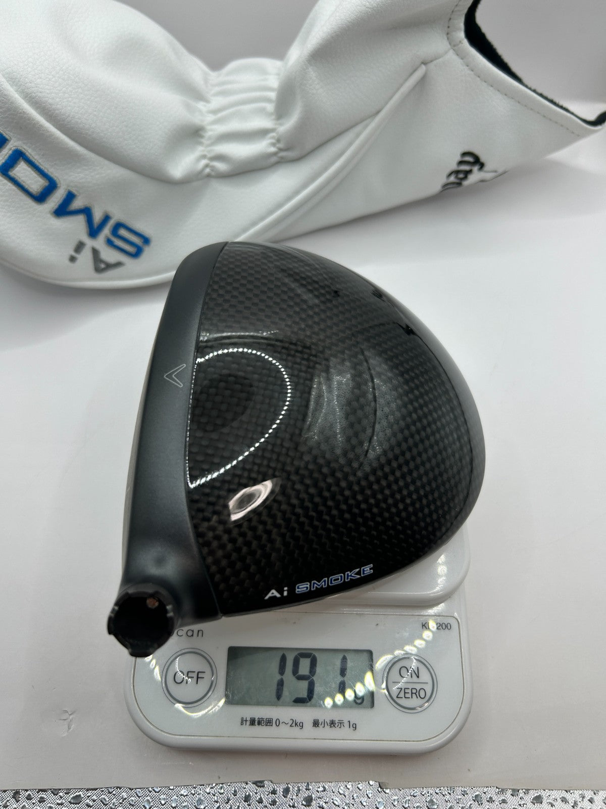 Callaway AI Smoke MAX 10.5 Driver Head Only RH With Head cover 391323