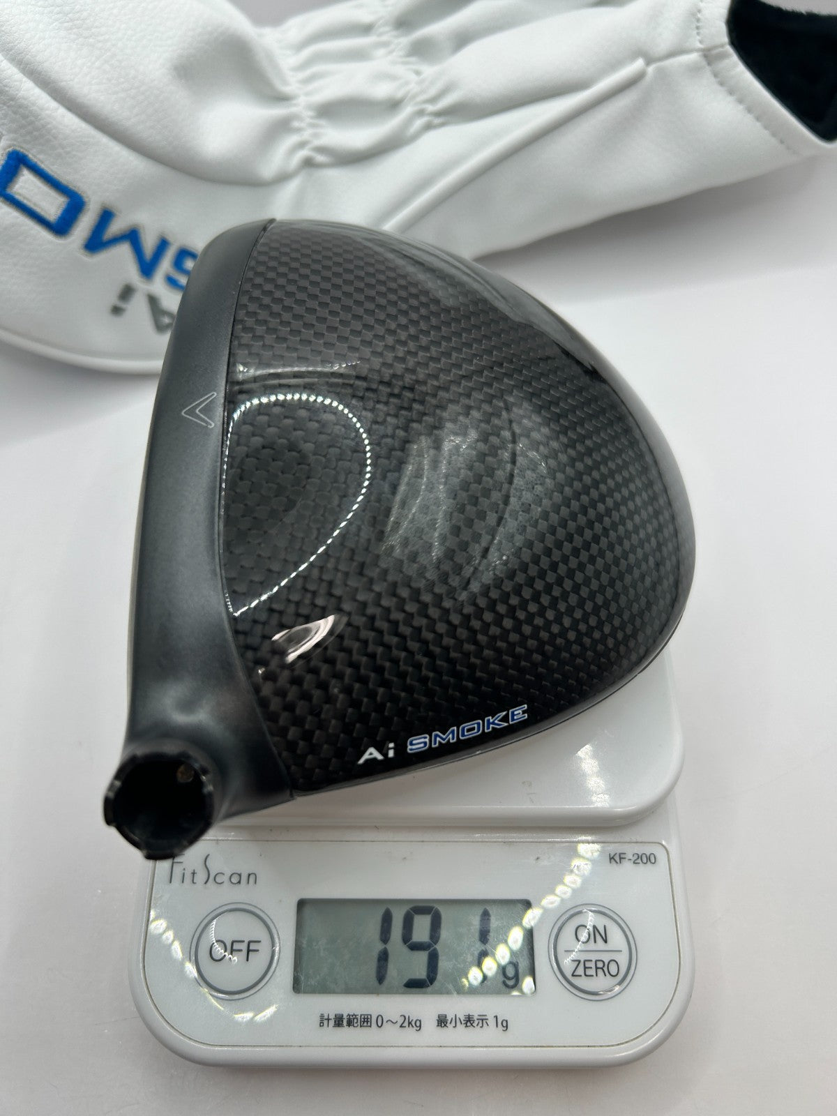 Callaway AI Smoke MAX 10.5 Driver Head Only RH With Head cover 391423
