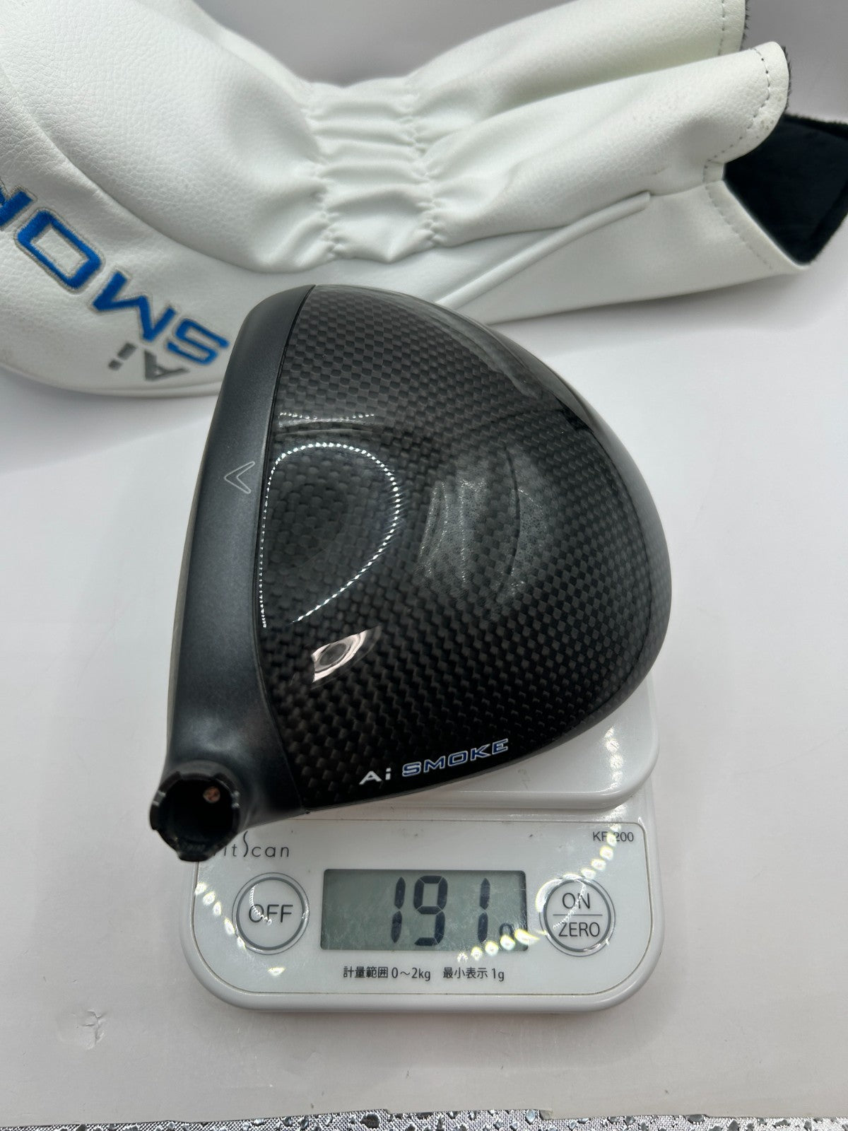 Callaway AI Smoke MAX 10.5 Driver Head Only RH With Head cover 390823