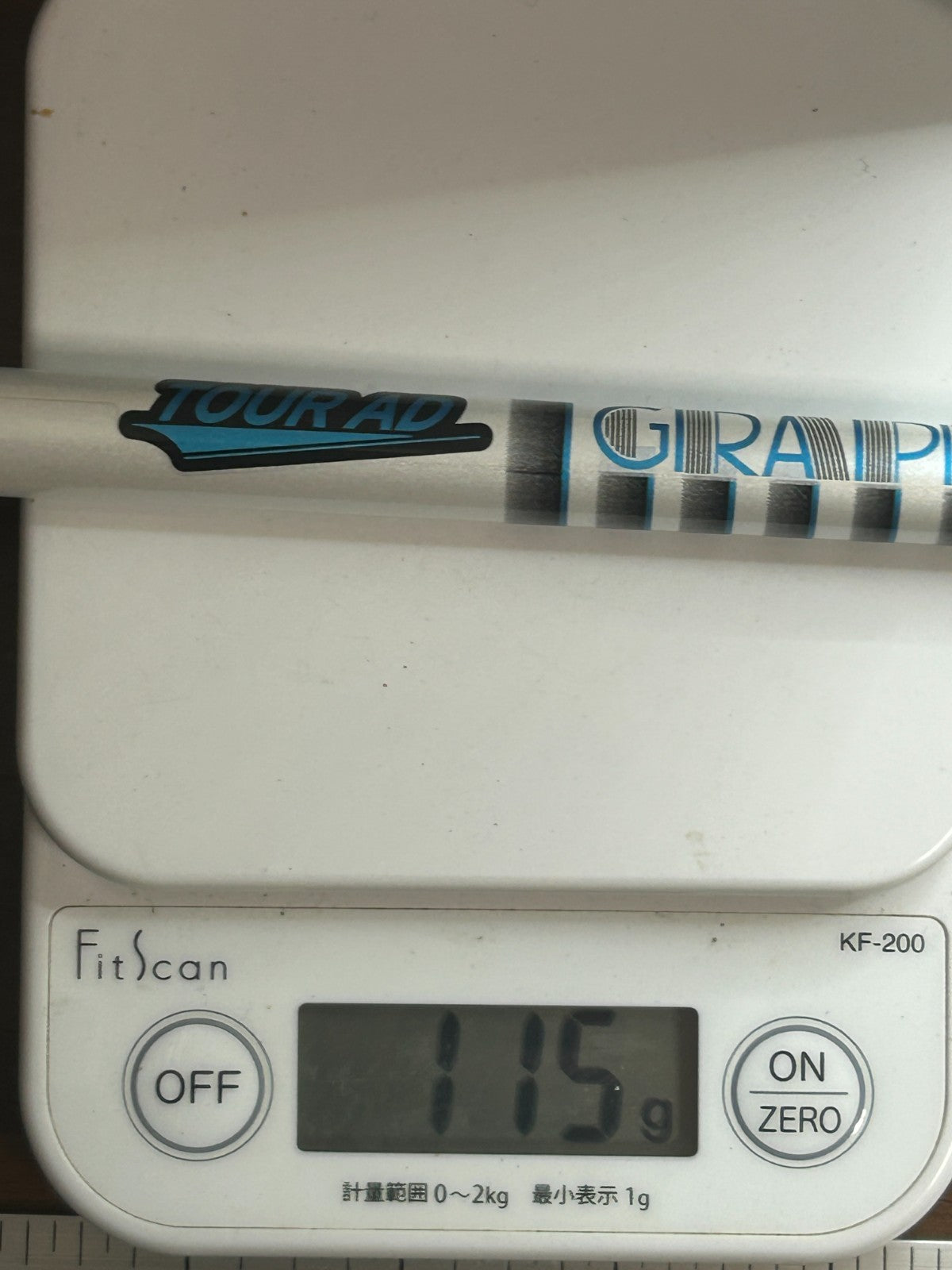 Graphite Design TOUR AD HD 6 X Fairway Wood Shaft 41.375 in No adapter *291522