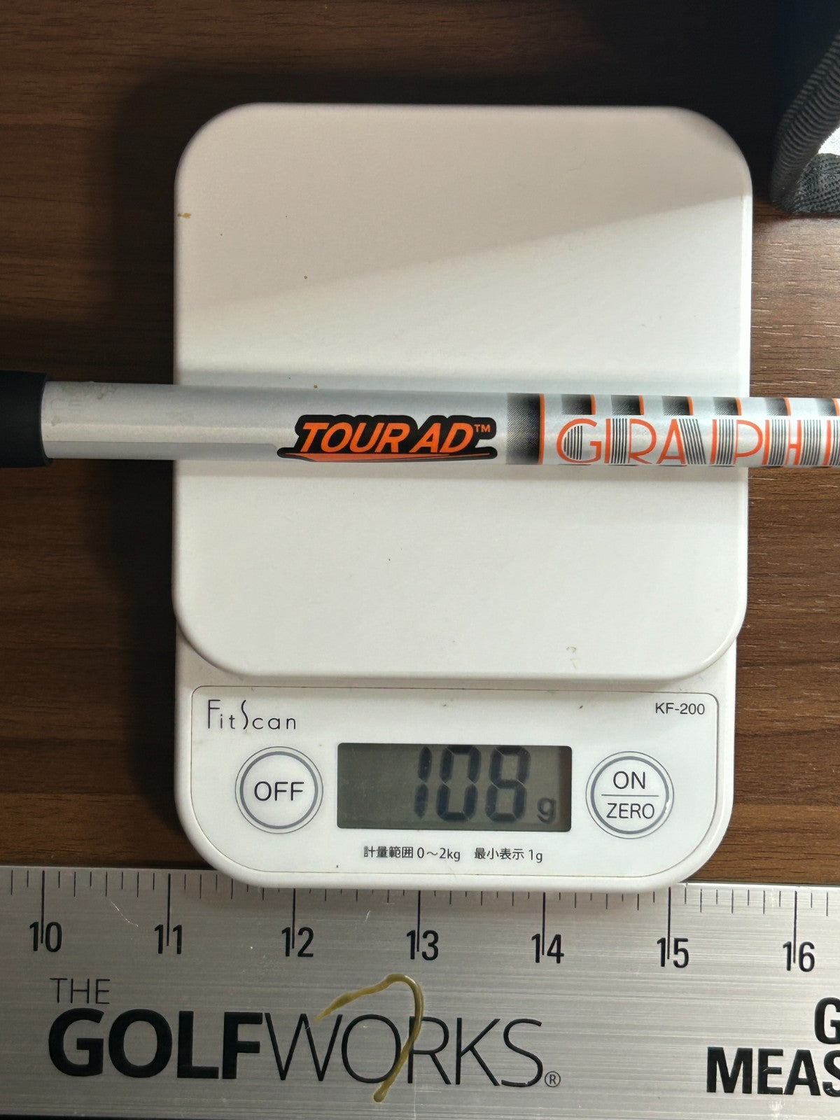 Graphite Design TOUR AD IZ 5 S Fairway Wood Shaft 41.125in Titleist adapter 310222