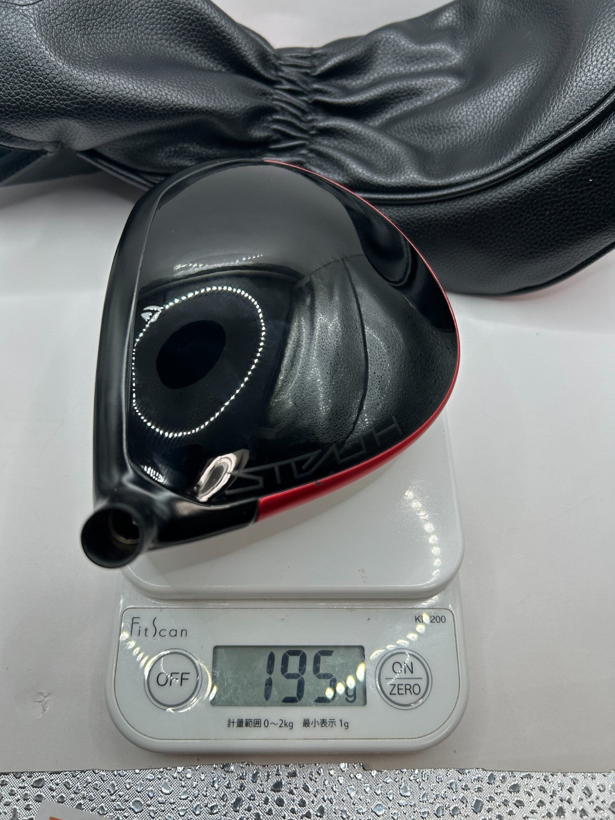 Taylormade Stealth2 9.0 driver head only with head cover Right Handed 393622