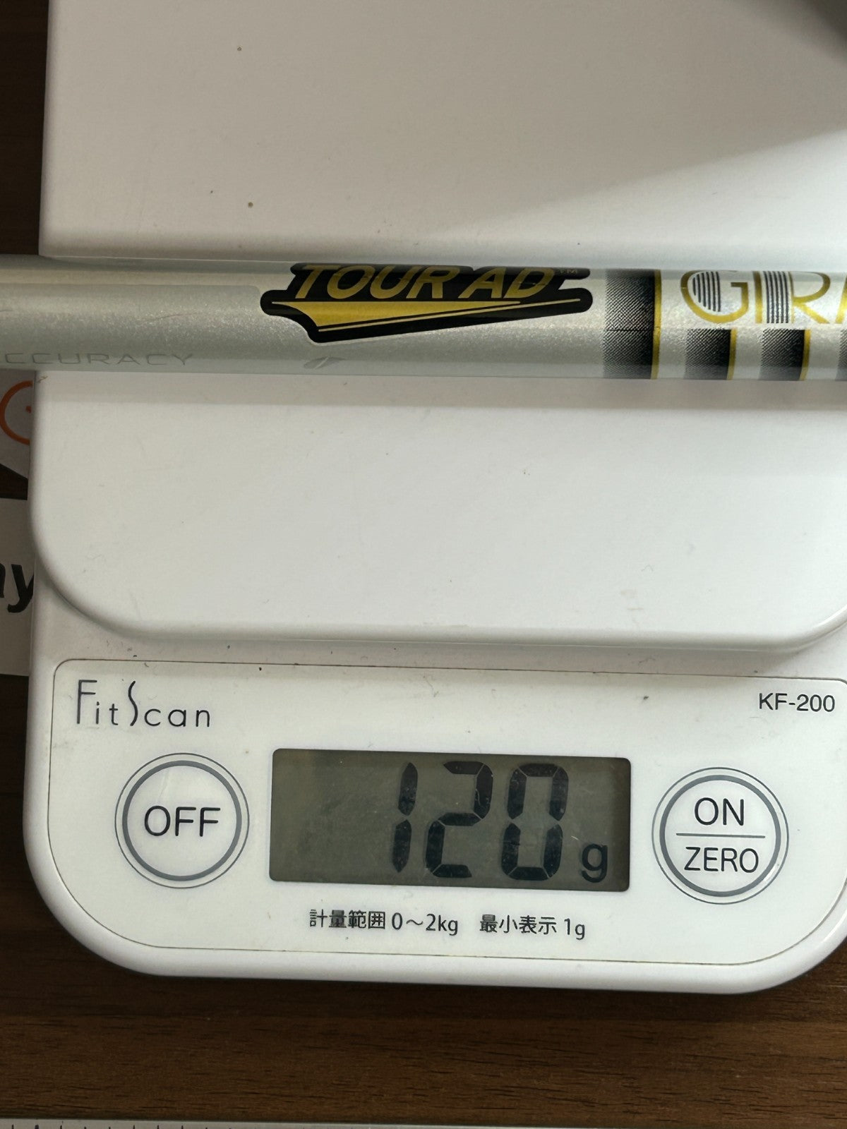 Graphite Design TOUR AD TP-6 Stiff Driver Shaft 44 in TaylorMade adapter *243623