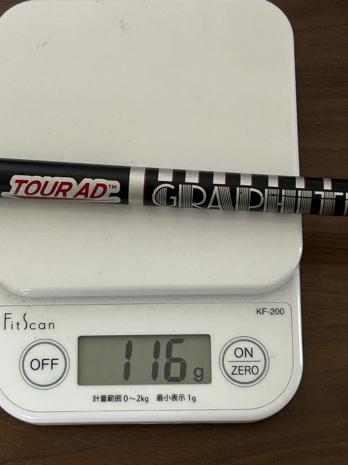 Graphite Design TOUR AD XC 6 Stiff Driver Shaft 44.125 in TaylorMade *136721