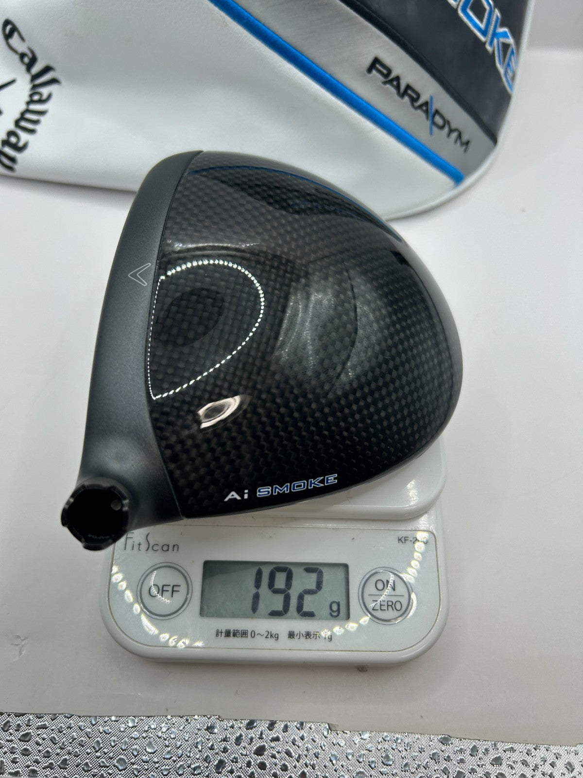 Callaway AI Smoke MAX 9.0 Driver Head Only RH With Head cover 390323