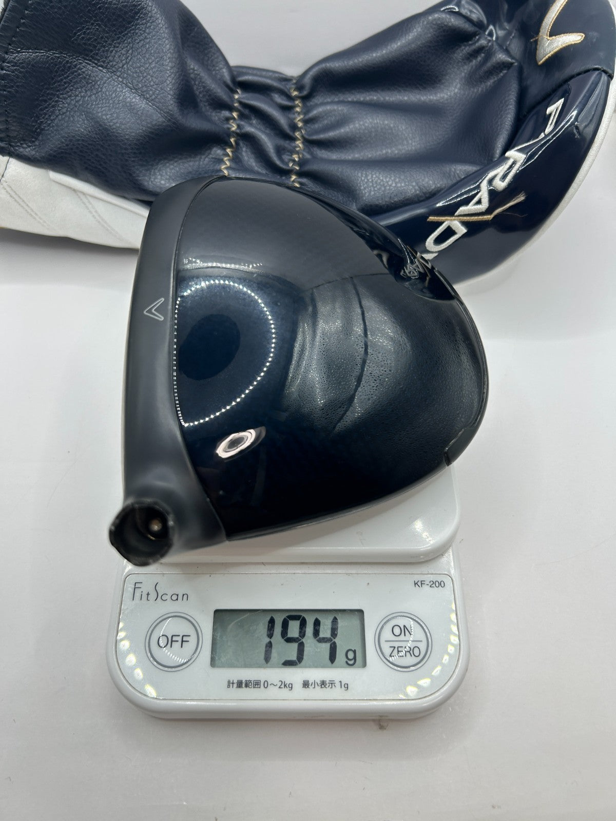 Callaway Paradym X 10.5 Driver Head Only Right Handed 383323
