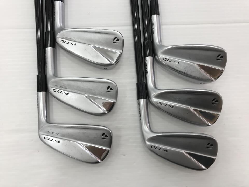 TaylorMade P770 2023 Iron Set 6pc (5-PW) Diamana Thump 95 Flex S (Pre-owned)