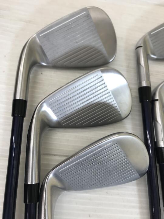 TaylorMade Qi Iron Set 6pc (6-AW) Diamana BLUE TM60 Flex S (Pre-owned)