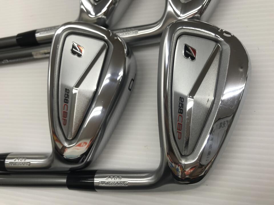 BRIDGESTONE GOLF 258CBP Iron Set 4pc (7-PW) MCI 80 2025 Flex R (Pre-owned)