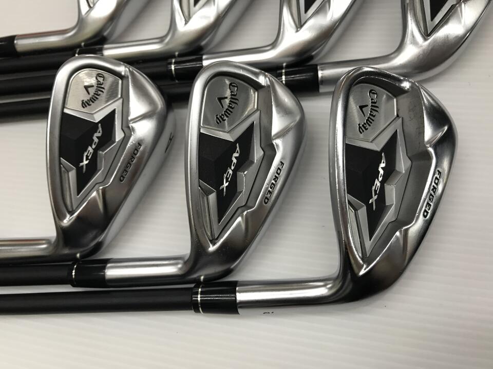 Callaway APEX 2019 Iron Set 7pc (5-AW) Speeder EVOLUTION for CW Flex R (Pre-owned)