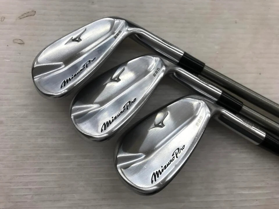 MIZUNO Pro 225 Iron Set 6pc (6-GW) Steel Fiber i80 (Reshafted) Flex R (Pre-owned)