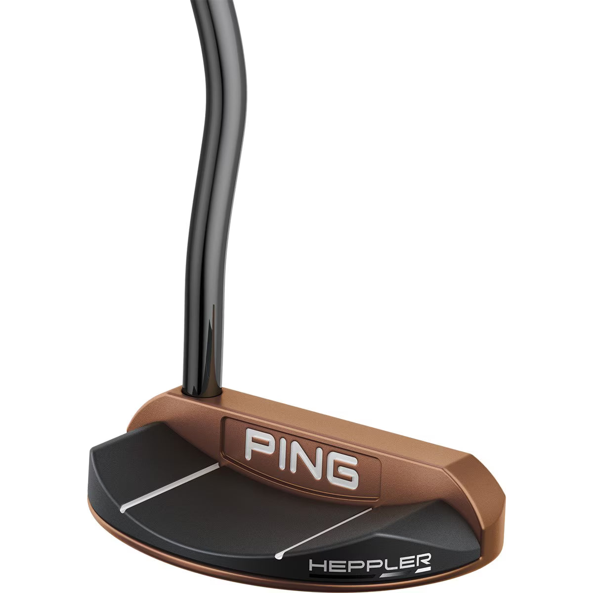 PING Hepler Piper PP60 Black/Copper Grip Putter Steel Left-Handed 34"