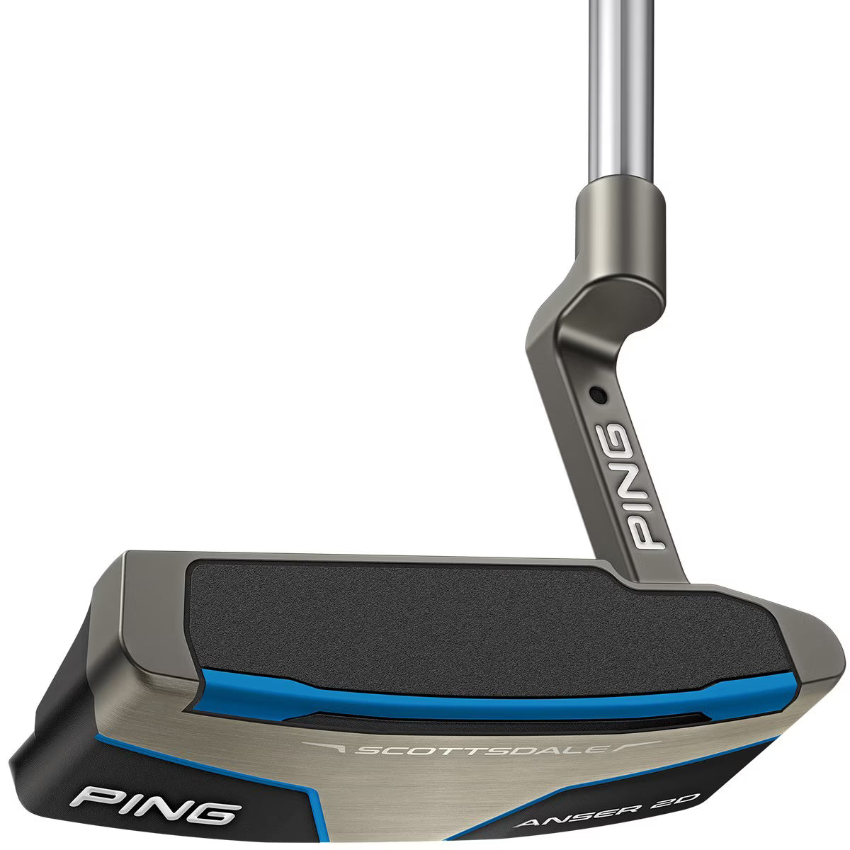 PING Scottsdale Anser 2D SPST TOUR 2.0 PT BLUE Grip Putter Steel 35"