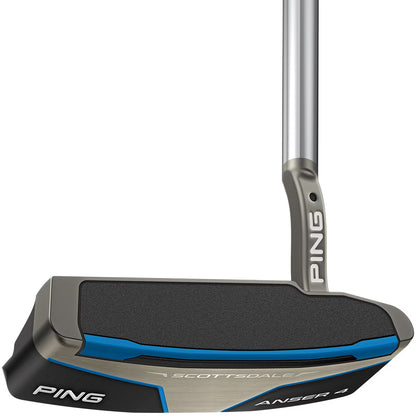 PING Scottsdale Anser 4 PP58 Midsize Black/Blue Grip Putter Steel 34"