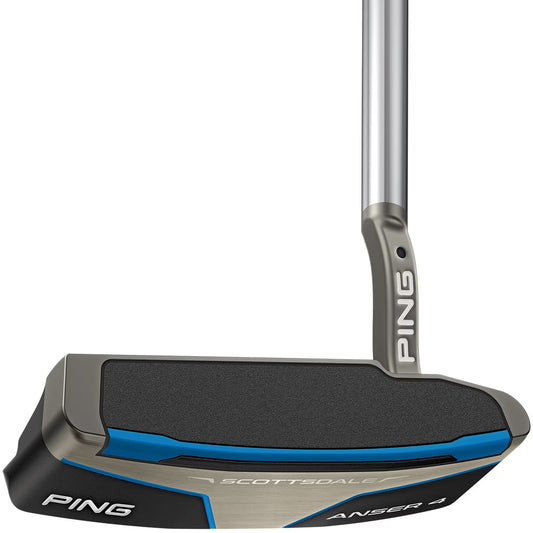 PING Scottsdale Anser 4 PP58 Midsize Black/Blue Grip Putter Steel 34"