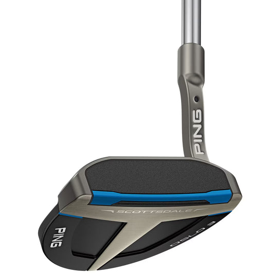 PING Scottsdale Oslo 3 PP58 Midsize Black/Blue Grip Putter Steel 33"