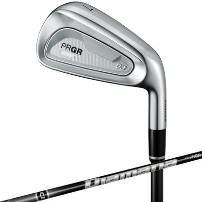 PRGR 03 Iron Set 5pc (7-AW) Diamana M FOR PRGR Flex R(M-37)