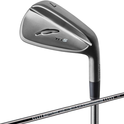 FOURTEEN TB-5 FORGED Diamond Black Satin Iron Set 5pc (6-PW) FS-90i BK Flex R