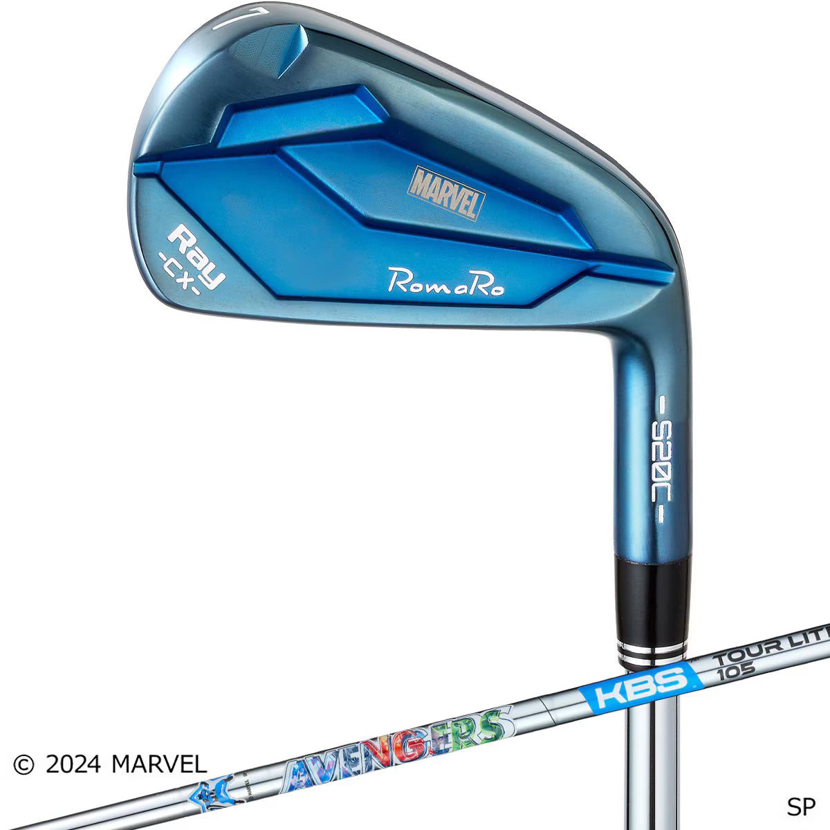 RomaRo Ray CX S20C Avengers Model Iron Set 5pc (6-PW) KBS TOUR LITE 105 Flex S