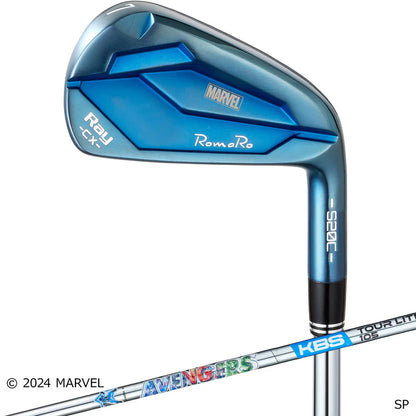 RomaRo Ray CX S20C Avengers Model Iron Set 5pc (6-PW) KBS TOUR LITE 105 Flex S