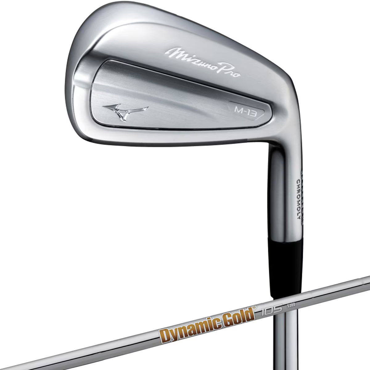 MIZUNO M-13 Iron Set 6pc (5-PW) Dynamic Gold 105 Flex S200