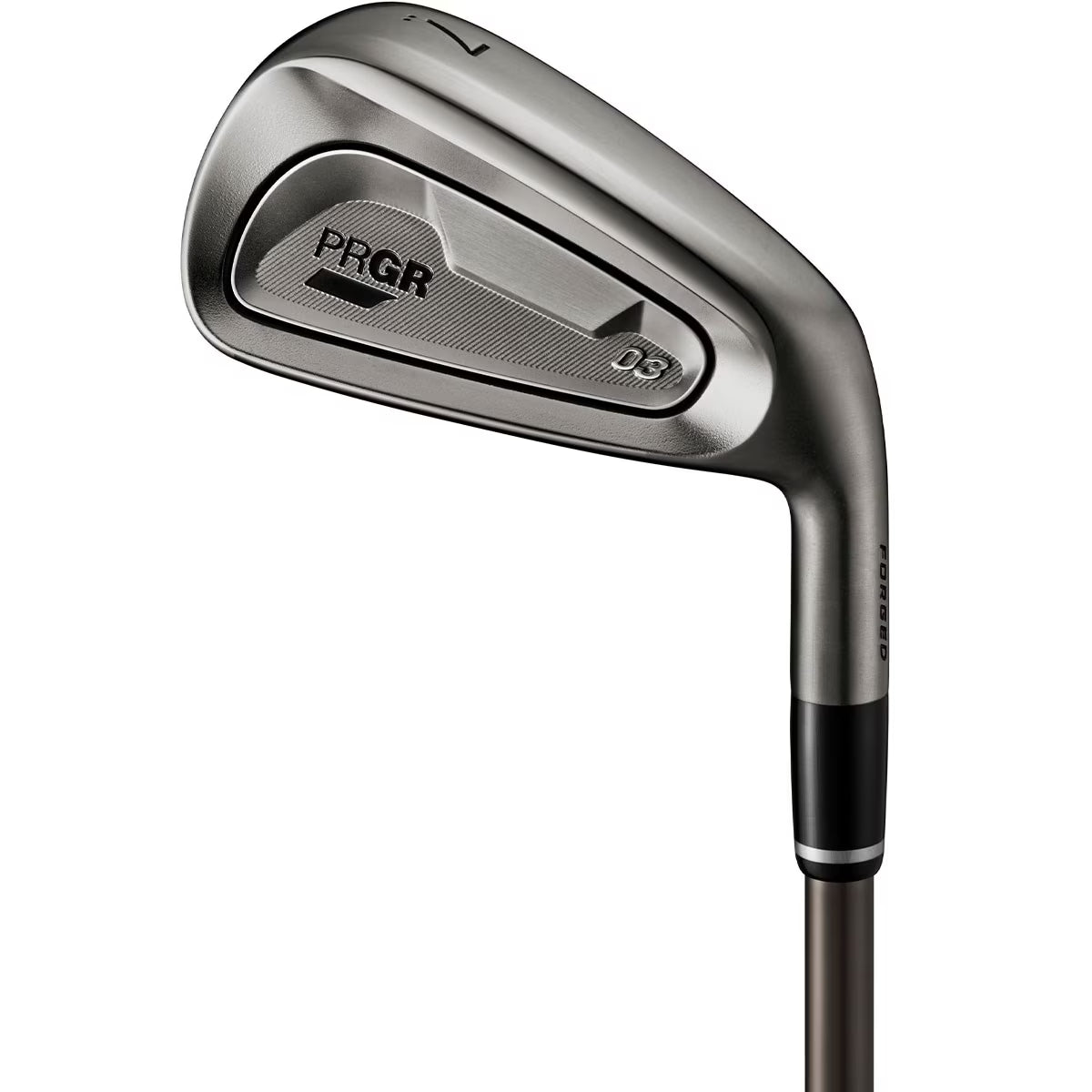 PRGR 03 Limited Edition Iron Set 5pc (7-AW) N.S.PRO Spec Steel III ver.2 Luxury Black Flex SR(M40)