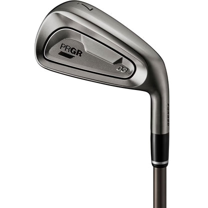 PRGR 03 Limited Edition Iron Set 5pc (7-AW) N.S.PRO Spec Steel III ver.2 Luxury Black Flex SR(M40)