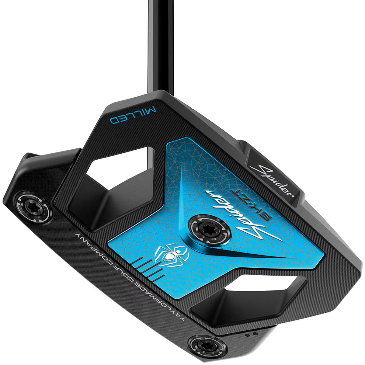 TaylorMade Spider ZT Black COUNTER BALANCE Mid-Length SuperStroke 3.0 17” Round Grip Putter KBS GPS Custom Graphite 155 38"