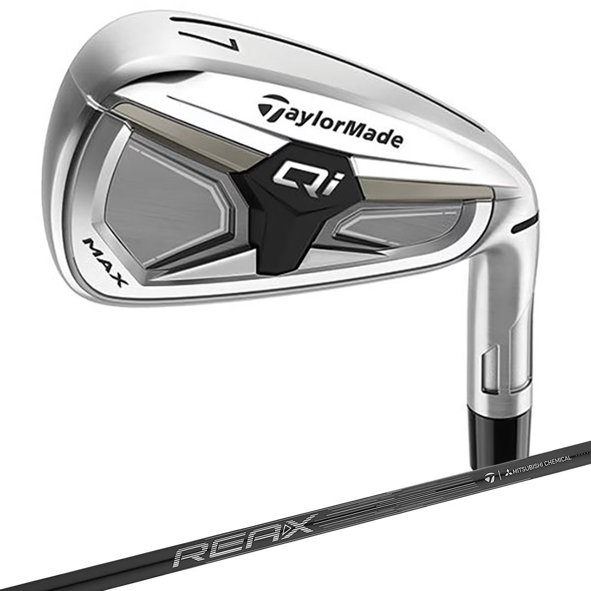 TaylorMade Qi MAX Iron Set 6pc (6-AW) REAX 75 Flex S