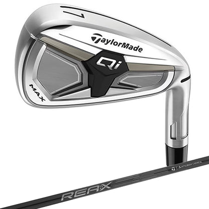TaylorMade Qi MAX Iron Set 6pc (6-AW) REAX 75 Flex S