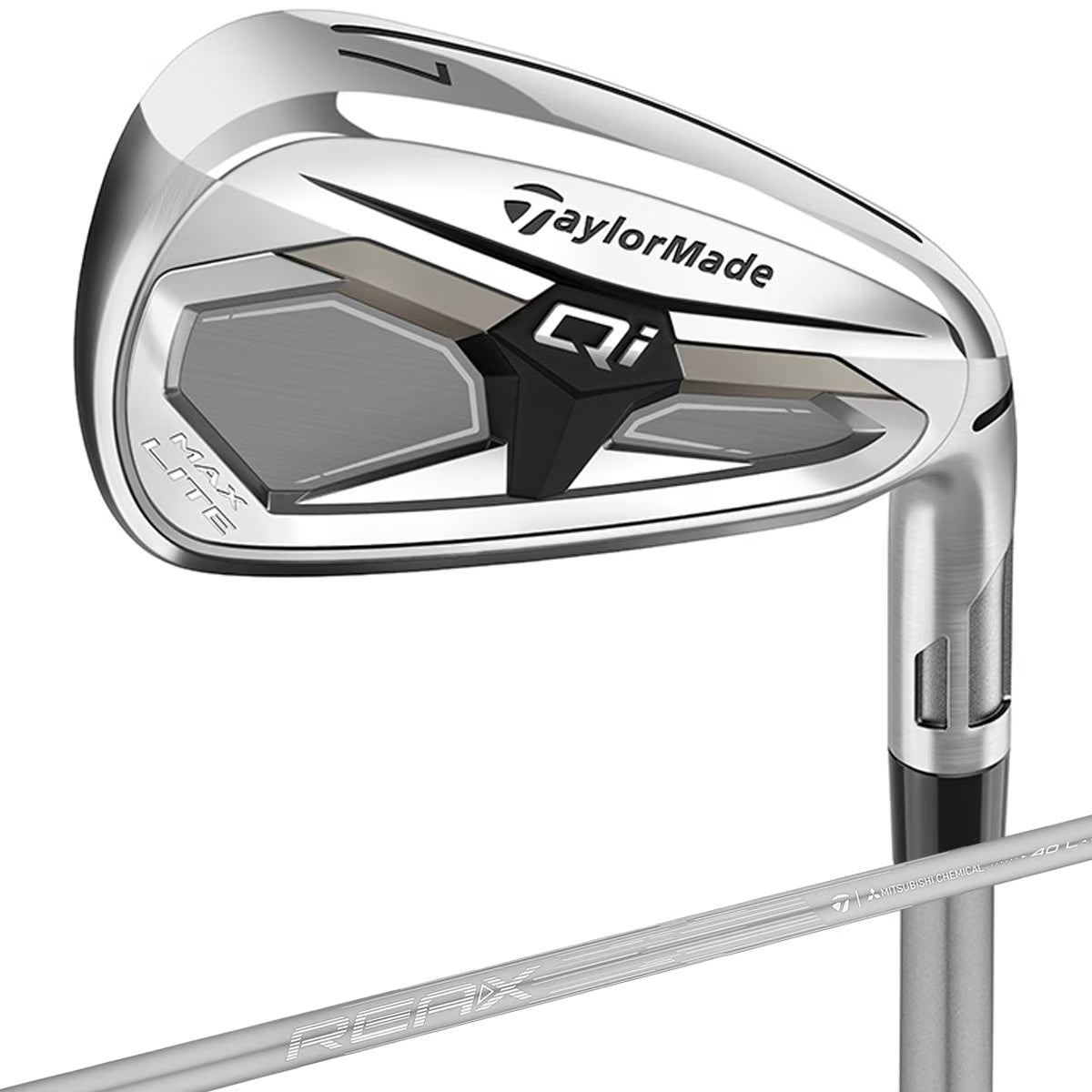 TaylorMade Qi MAX LITE Women's Iron Set 5pc (7-SW) REAX 40 Flex A