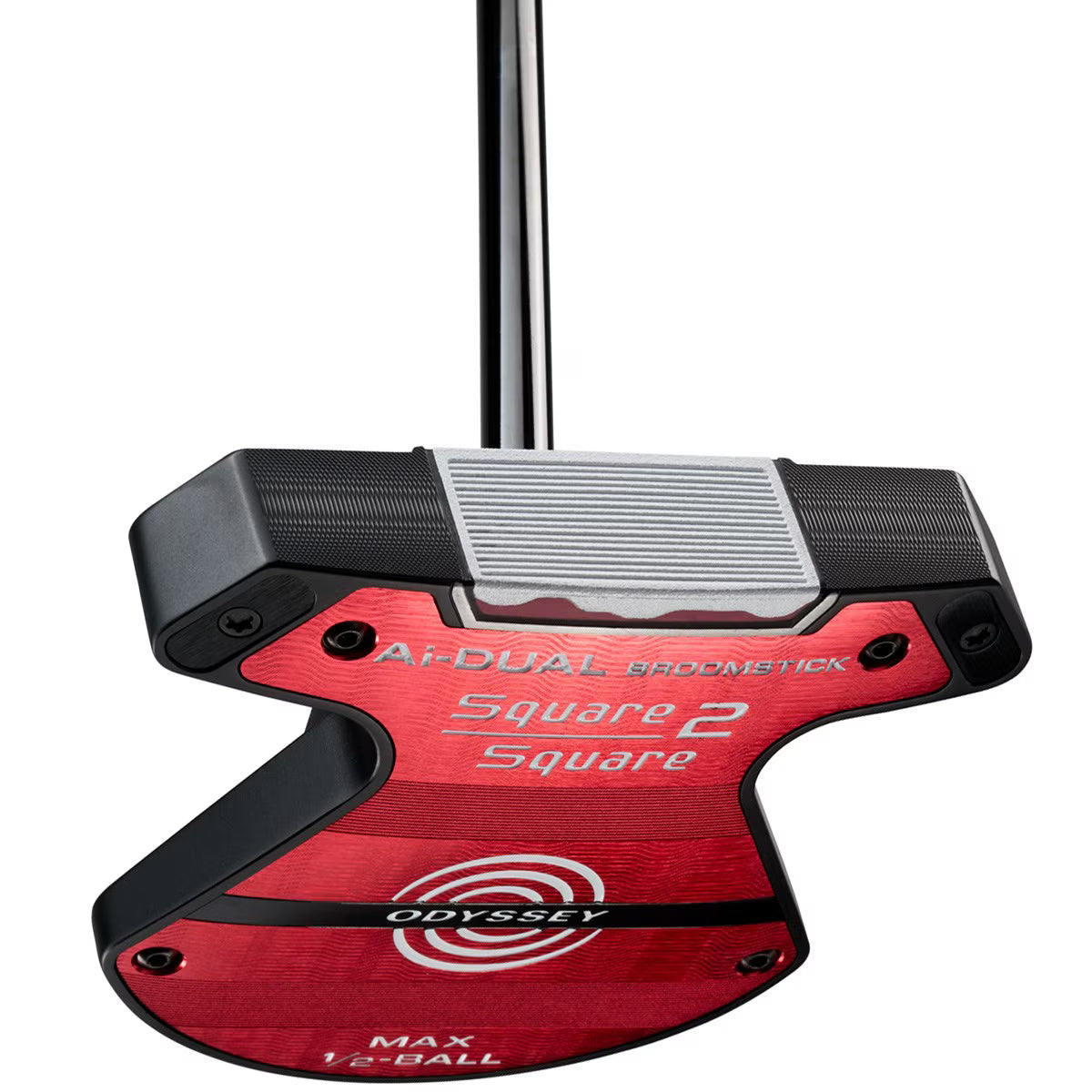 ODYSSEY Ai-DUAL Square 2 Square 1/2-BALL BROOMSTICK MAX Long Putter STROKE LAB 180 BLACK 45"