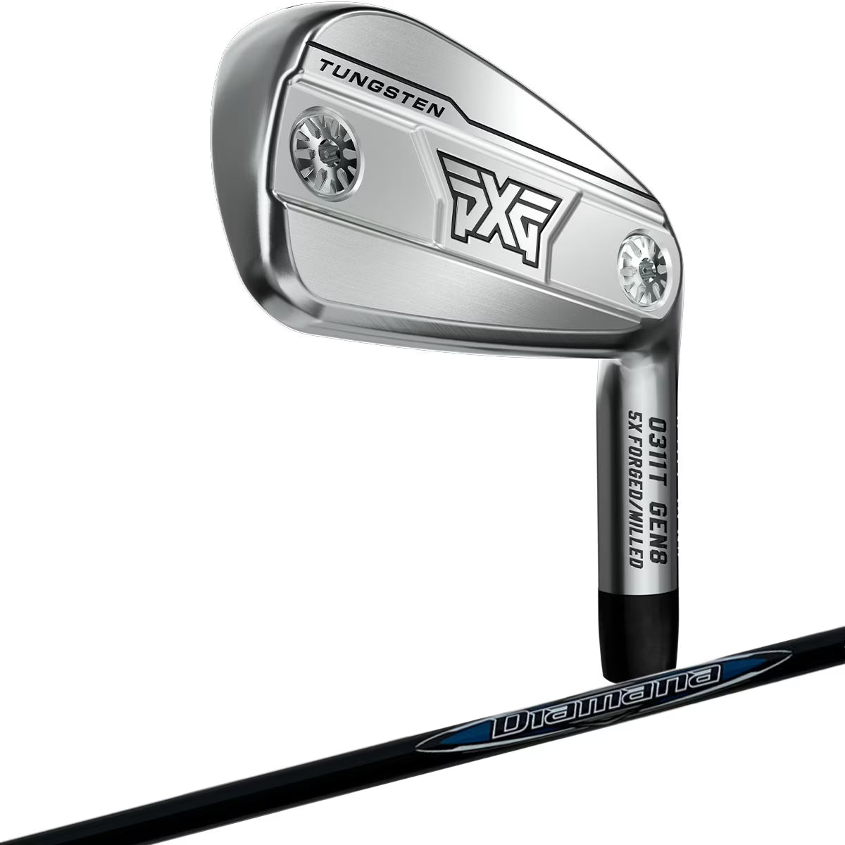 PXG 0311T GEN8 Chrome Iron Set 5pc (6-PW) Diamana V3 PXG 70 Flex S