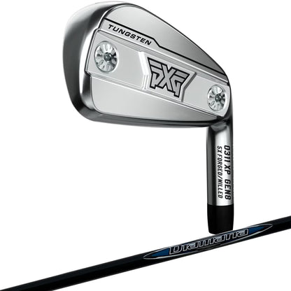 PXG 0311XP GEN8 Chrome Iron Set 4pc (7-PW) Diamana V3 PXG 70 Flex S