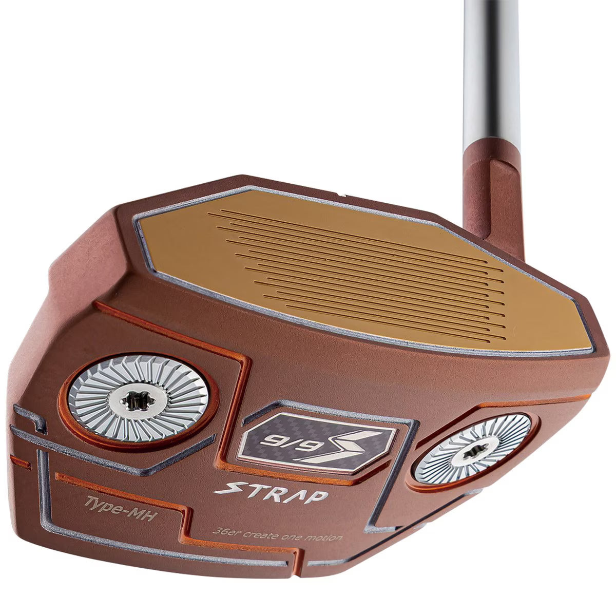 kasco 9/9 STRAP Mallet Heel Mid-Length Putter N.S.PRO PUTTER 160 36"