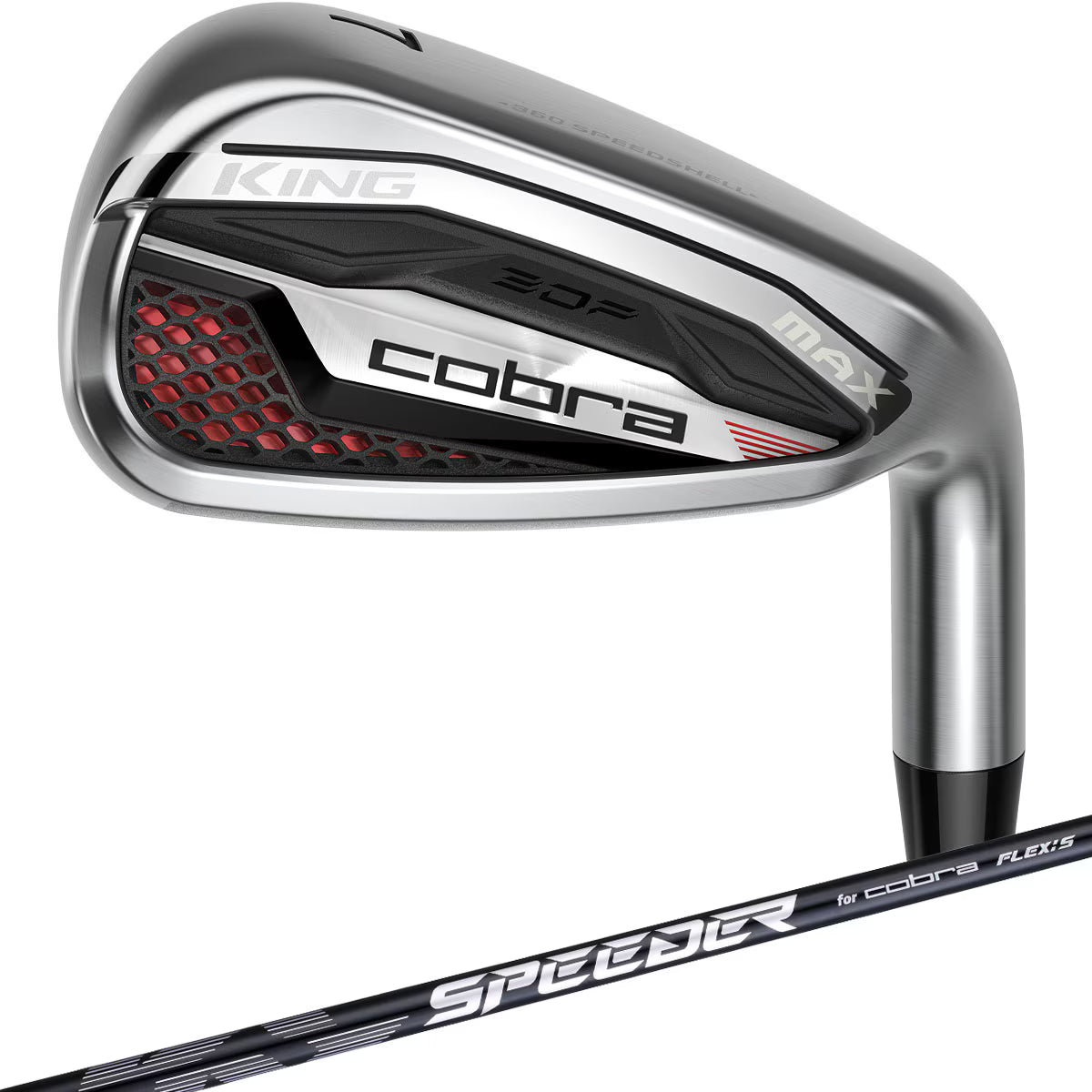 Cobra KING MAX Iron Set 4pc (7-PW) Speeder NX for cobra Flex S