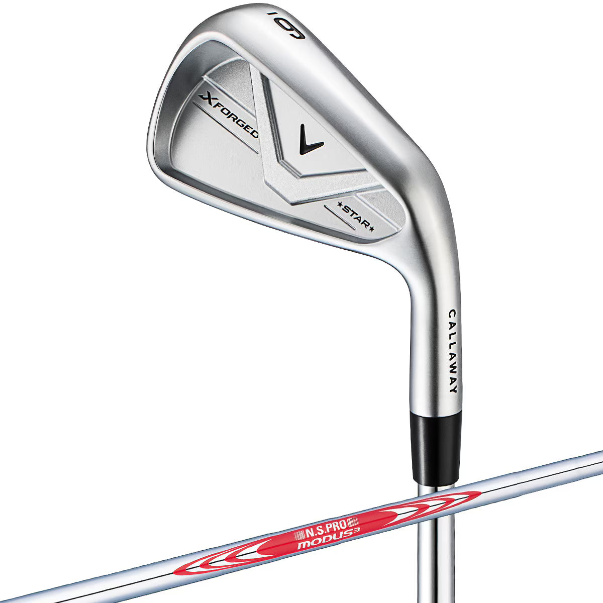 Callaway X FORGED STAR Iron Set 5pc (6-PW) N.S.PRO MODUS3 TOUR 105 Flex S