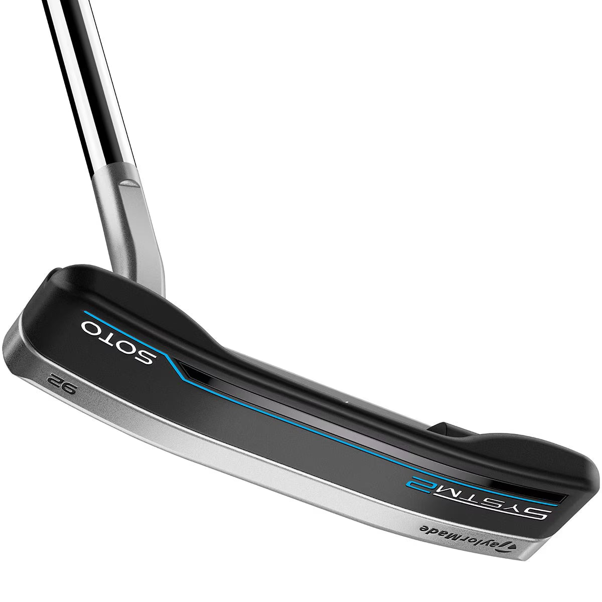 TaylorMade SYSTM2 SOTO 92 Putter KBS STEPPED CHROME STEEL 33"