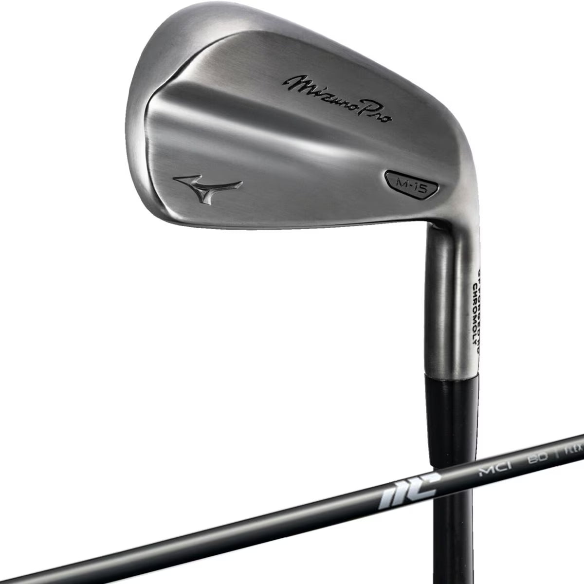 MIZUNO M-15 Gray IP Iron Set 6pc (5-PW) MCI 80 Flex S