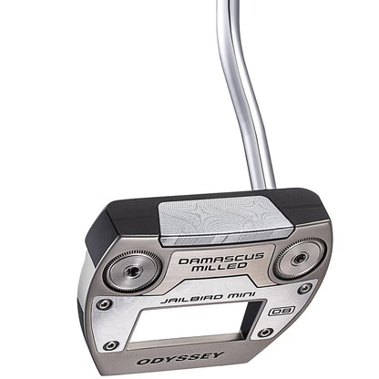 ODYSSEY DAMASCUS MILLED JAILBIRD MINI DB Putter STROKE LAB 90 34"