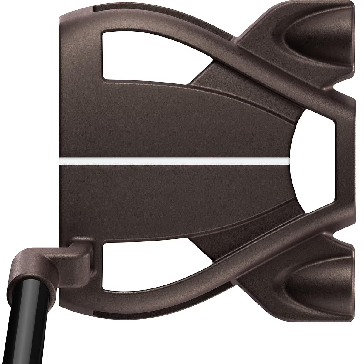 TaylorMade Spider Tour TORCHED SingleLine Crank Neck Putter KBS CT Putter 120 Stepless Black 33"