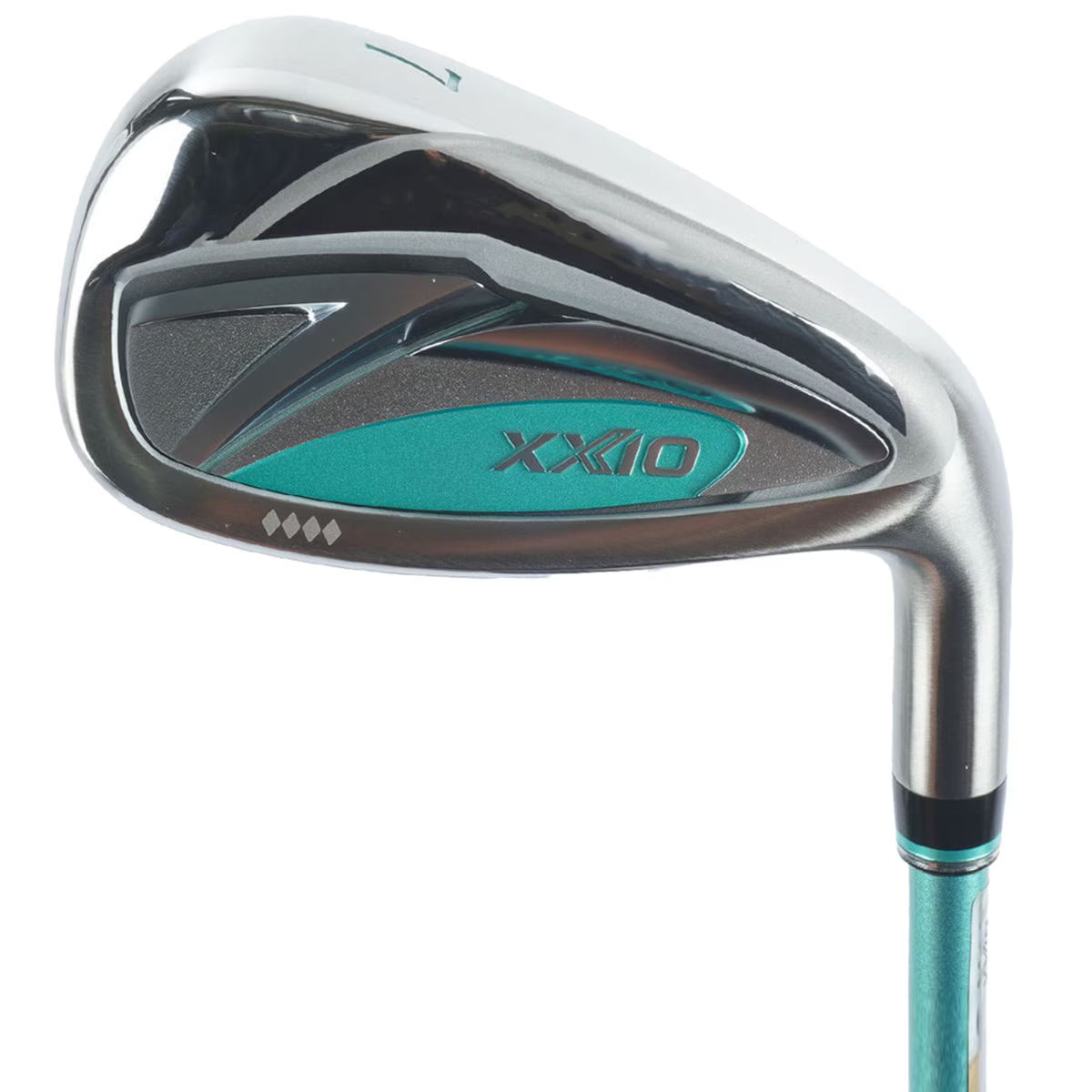 XXIO 14 Teal Mint Women's Iron Set 5pc (7-SW) MP1400L Carbon Flex L