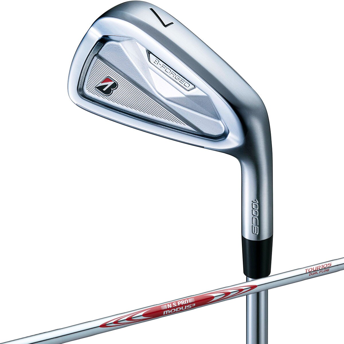 BRIDGESTONE GOLF B-FORGED 100CB Iron Set 6pc (5-PW) N.S.PRO MODUS3 TOUR 105 DUAL FLOW Flex S