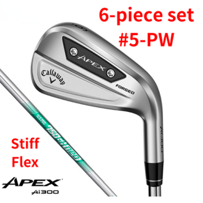 Callaway APEX Ai300 6 piece set #5 PW NS PRO 750GH neo Stiff Flex New0