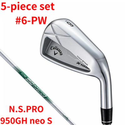 Callaway X Forged MAX Star Iron 2025 5 piece set #6 PW N.S.PRO 950GH neo Stiff0