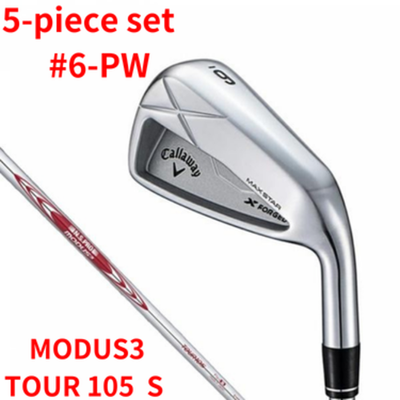 Callaway X Forged MAX Star Iron 2025 5 piece set #6 PW NS PRO MODUS3 TOUR 105 S0