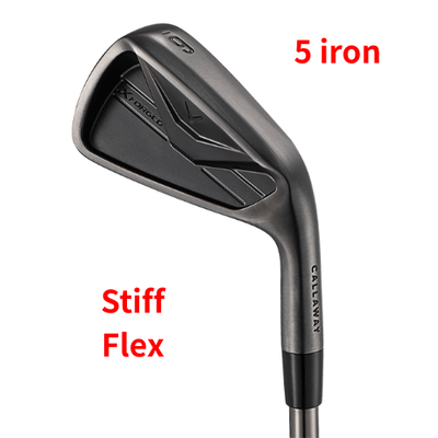 Callaway 2026 X FORGED BLACK 5 Iron MODUS3 TOUR 105 LUXURY BLACK S RH New0
