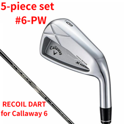 Callaway X Forged MAX Star Iron 2025 5 piece set #6 PW RECOIL DART 6T for CW UNI0